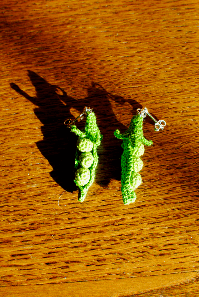 Boucles d'oreilles "Petits pois"