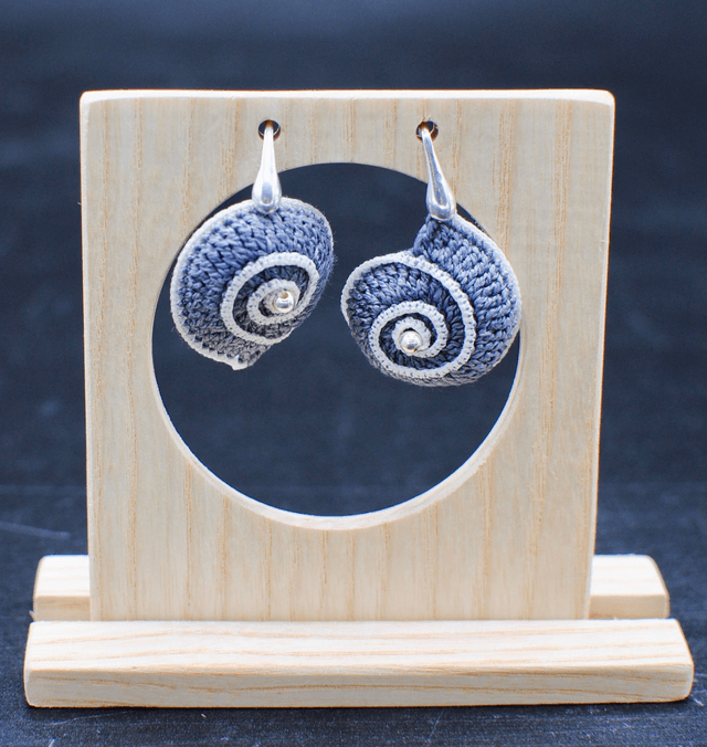 Boucles d'oreilles "Escargots" 
