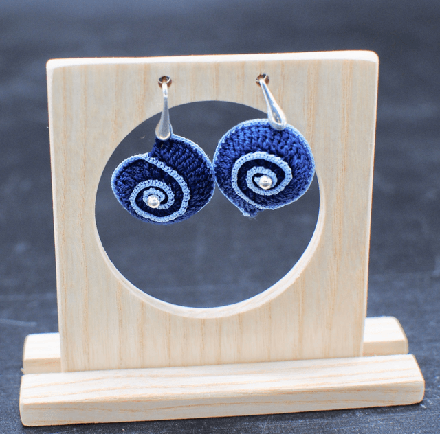 Boucles d'oreilles "Escargots" 